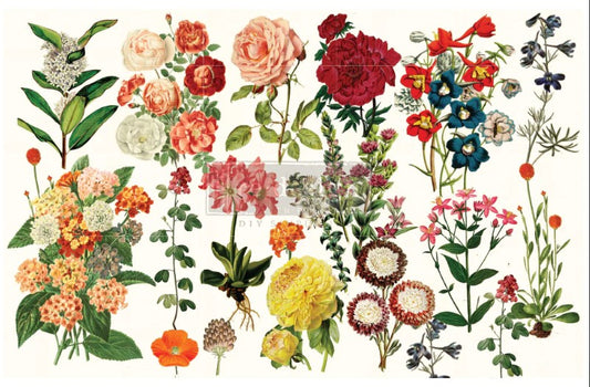 Papier découpage - Forest Garden (Tissus)