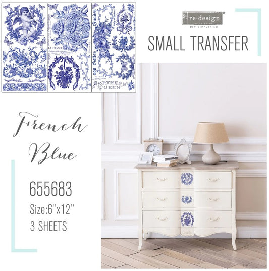 Transferts d'image - French Blue (Petit)