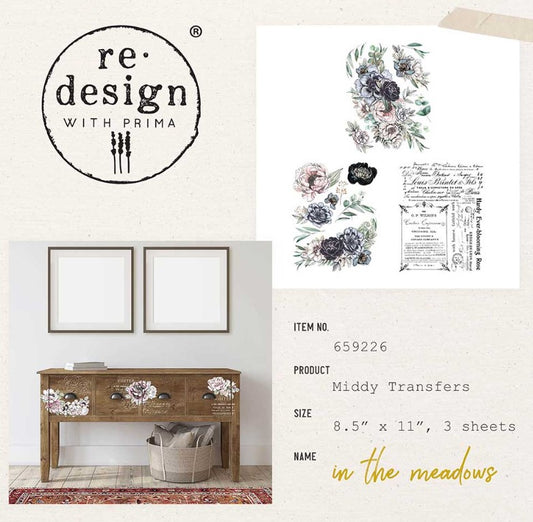 Transferts d'image - In the Meadows (Middy)