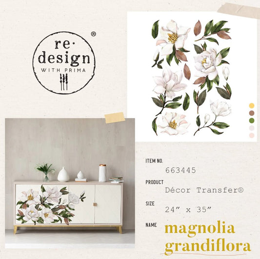 Transferts d'image - Magnolia Grandiflora