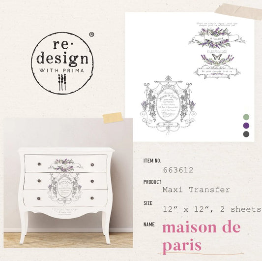 Transferts d'image - Maison de Paris (Maxi)