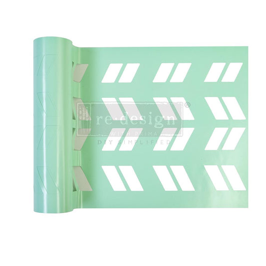 Stencils - Modern Arrows (Adhesive Roll) Stick & Style Stencil
