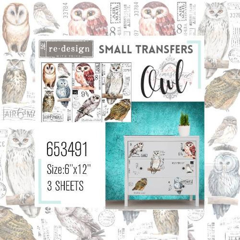 Image Transfers - Owl