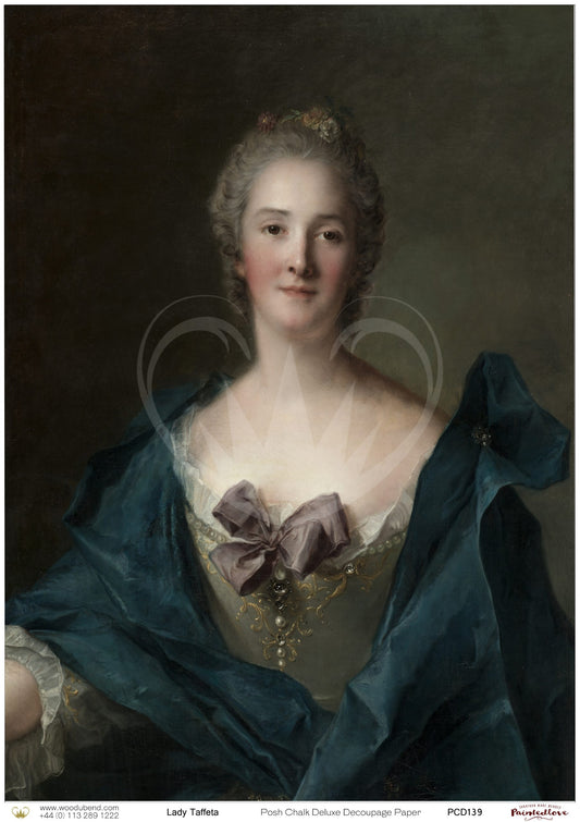 Papier découpage -Lady Taffeta (Papier de Riz)