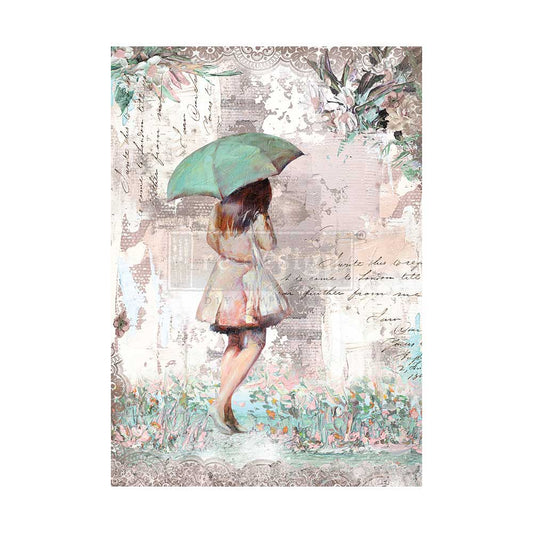 Papier découpage - Rainy Afternoon (A1 Fiber Tissue)