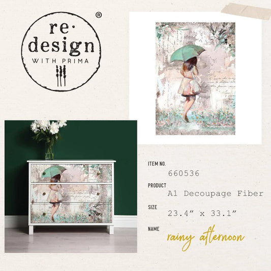 Papier découpage - Rainy Afternoon (A1 Fiber Tissue)