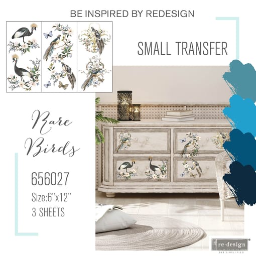 Transferts d'image - Rare Birds (Petit)