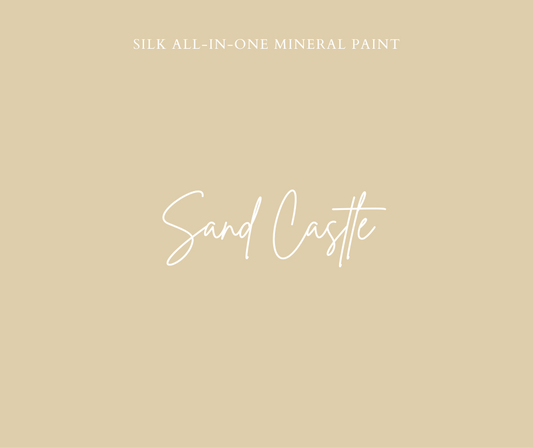 Silk Painting - Sand Castle