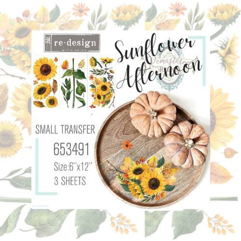 Transferts d'image - Sunflower Afternoon