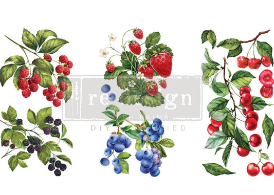 Transferts d'image - Sweet Berries (Petit)