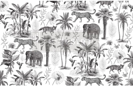 Papier découpage - Wild Savana (Tissus)