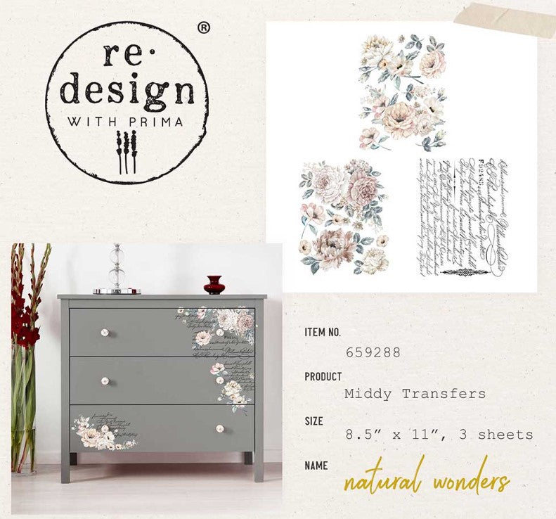 Transferts d'image - Natural Wonders (Middy)